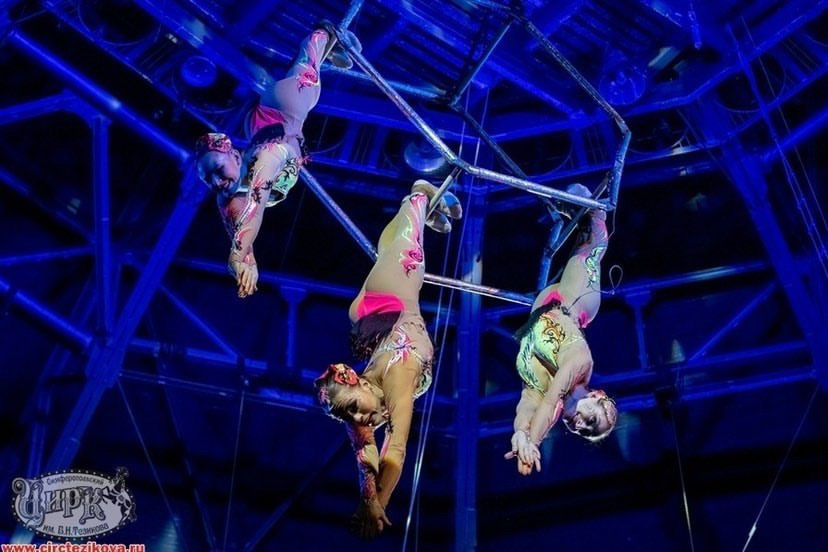 Olga Vasilyeva, Trío Aéreo Hexágono
